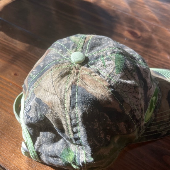 Signatures Mossy Oak Camouflage cloth adjustable Back Cap Hat - Picture 3 of 6